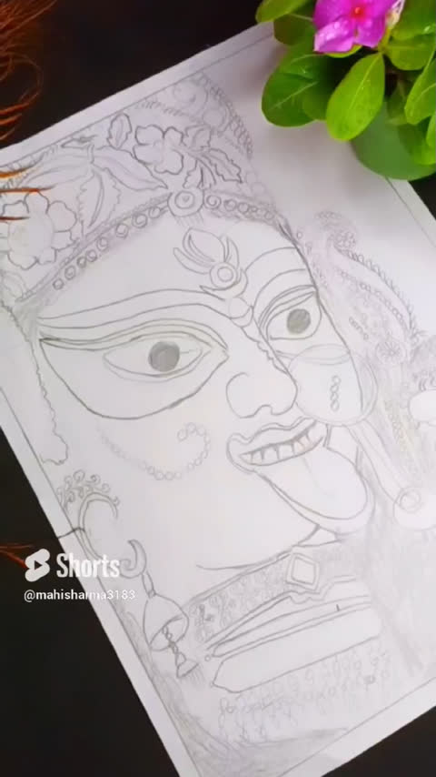 Mahakali sketchdrawing by lucytoastinne484 on DeviantArt