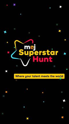 The wait is finally over, its your time to SHINE! 
Launching #MojSuperstarHunt - where your talent meets the world!