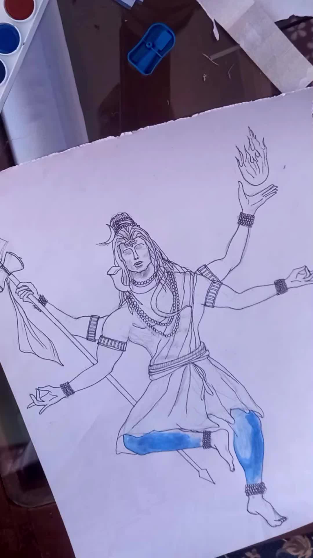 lord bholenath pencil drawing || God Shiv ji drawing